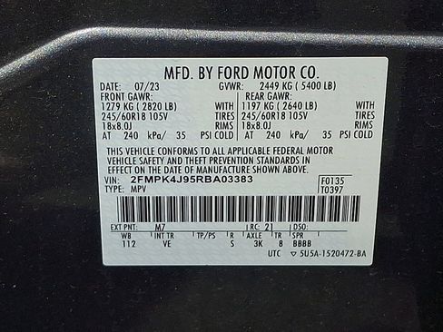 Used 2024 Ford Edge SEL AWD/4WD image 27