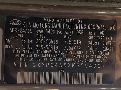 Used 2019 Kia Sorento S image 33