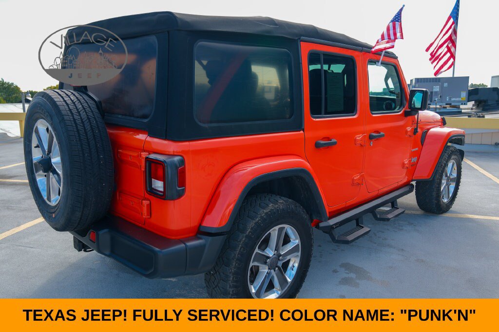 Used 2019 Jeep Wrangler Unlimited Sahara AWD/4WD image 5