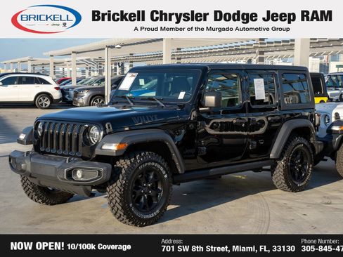 Used 2021 Jeep Wrangler Unlimited Sport image 1