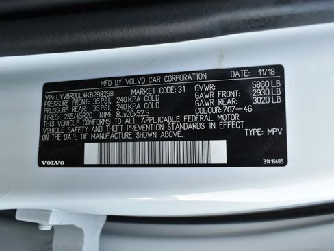 Used 2019 Volvo XC60 T8 Inscription w/ Advanced Package image 49