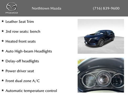 Certified 2022 MAZDA CX-9 Touring AWD/4WD image 2