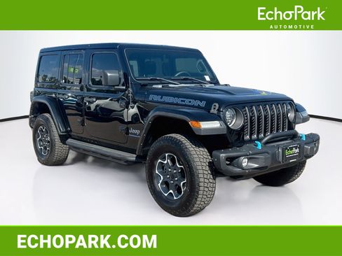 Used 2023 Jeep Wrangler Unlimited Rubicon 4xe w/ Steel Bumper Group AWD/4WD image 1