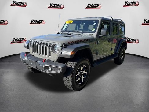 Used 2022 Jeep Wrangler Unlimited Rubicon w/ LED Lighting Group AWD/4WD image 3