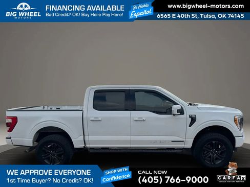 Used 2021 Ford F150 Lariat w/ Max Trailer Tow Package AWD/4WD image 4