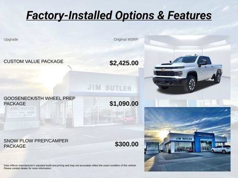 New 2026 Chevrolet Silverado 2500 Custom w/ Custom Value Package AWD/4WD image 7