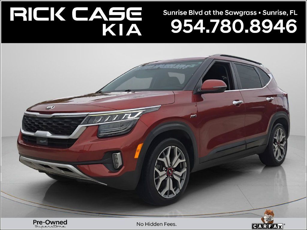 Certified 2021 Kia Seltos SX AWD/4WD image 1