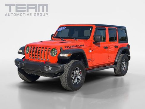 Used 2023 Jeep Wrangler Unlimited Rubicon w/ Cold Weather Group AWD/4WD image 3