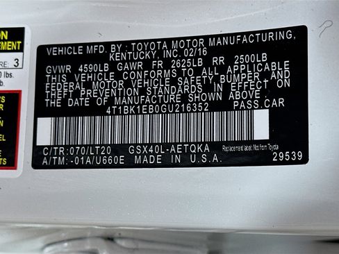 Used 2016 Toyota Avalon Touring image 12