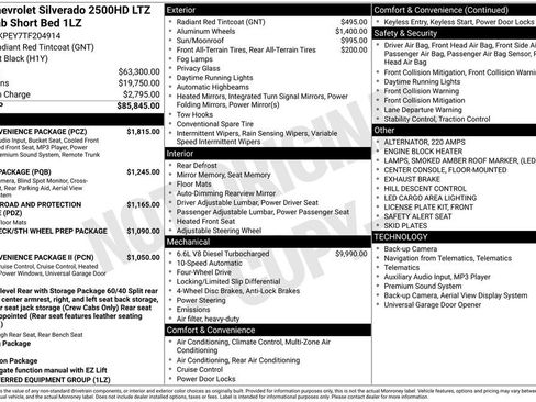 New 2026 Chevrolet Silverado 2500 LTZ w/ LTZ Convenience Package image 39