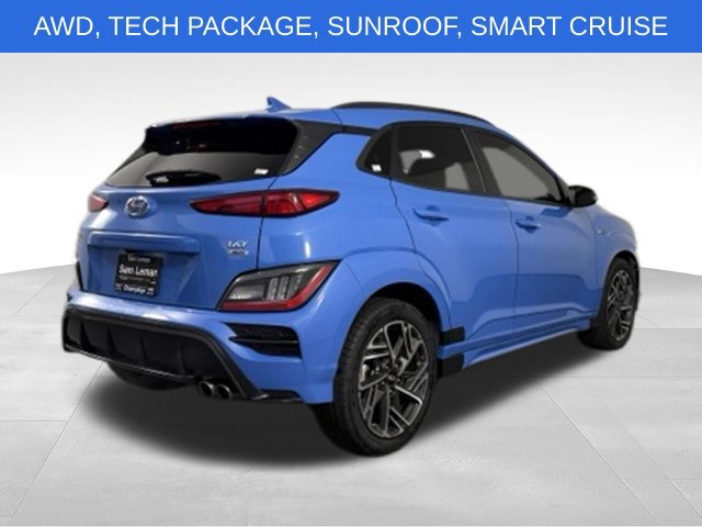 Used 2022 Hyundai Kona N Line w/ Tech Package AWD/4WD image 3