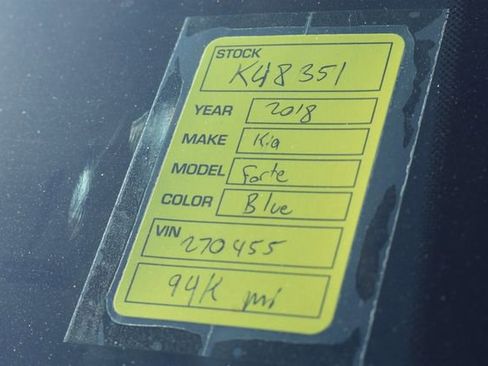 Used 2018 Kia Forte LX w/ LX Rear Camera Package image 13