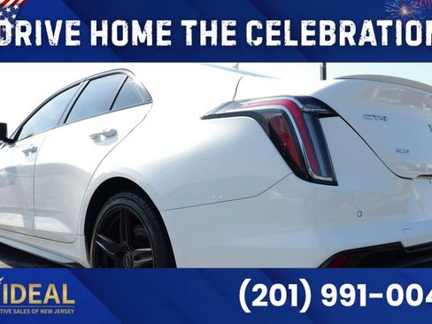 Used 2021 Cadillac CT4 V w/ Technology Package AWD/4WD image 7