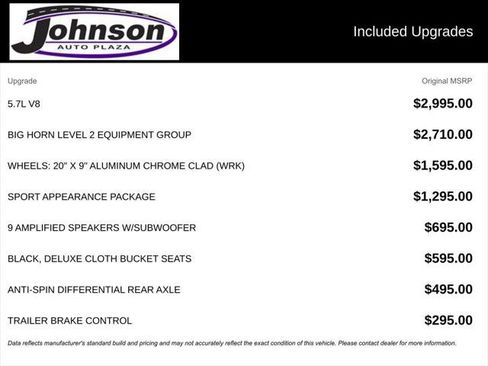 Certified 2022 RAM 1500 Big Horn AWD/4WD image 10