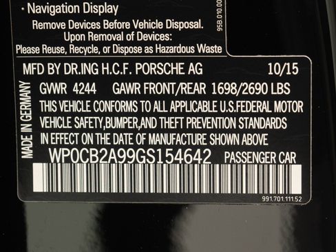 Used 2016 Porsche 911 Cabriolet image 20