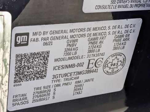 Used 2021 GMC Sierra 1500 Elevation AWD/4WD image 31