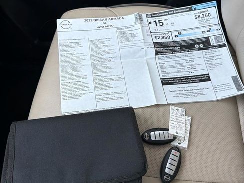 Used 2022 Nissan Armada SL w/ Captain's Chairs Package image 27