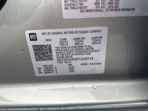 New 2026 Chevrolet Silverado 1500 LTZ w/ LTZ Premium Package image 45