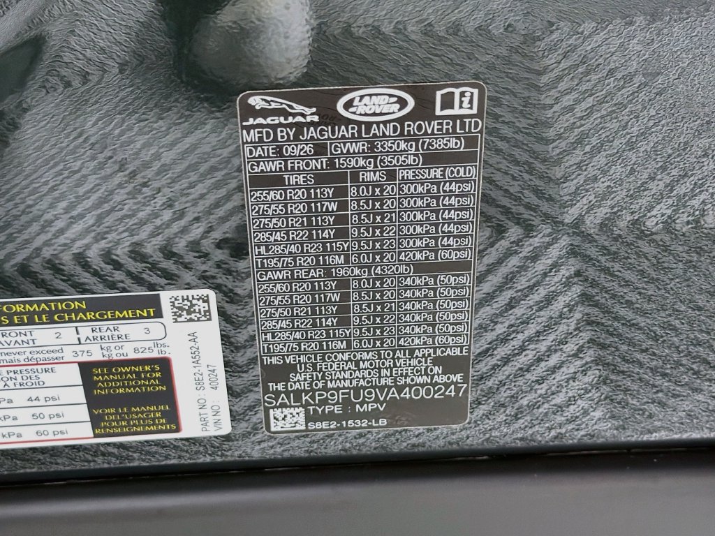 New 2027 Land Rover Range Rover SE AWD/4WD image 34