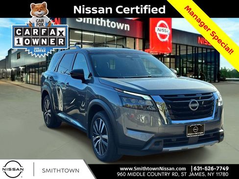 Certified 2025 Nissan Pathfinder Platinum w/ Cargo Package image 1