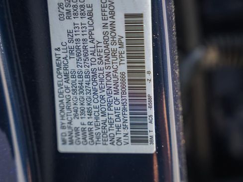 New 2026 Honda Passport TrailSport image 42