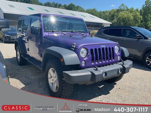 Used 2017 Jeep Wrangler Unlimited Sport w/ Quick Order Package 24S AWD/4WD image 1