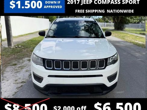 Used 2017 Jeep Compass Sport image 1