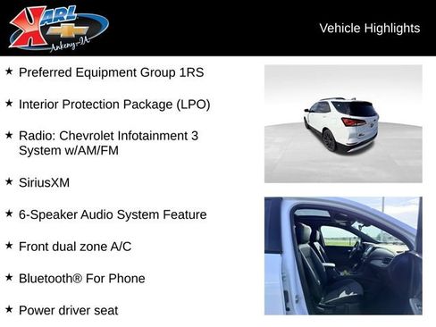 Used 2024 Chevrolet Equinox RS AWD/4WD image 2