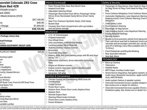 Used 2024 Chevrolet Colorado ZR2 AWD/4WD image 6