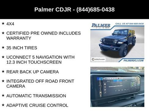 Certified 2025 Jeep Wrangler Unlimited Rubicon image 6