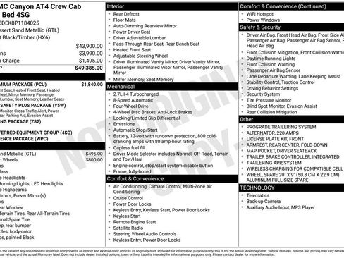 Used 2023 GMC Canyon AT4 w/ AT4 Premium Package image 5