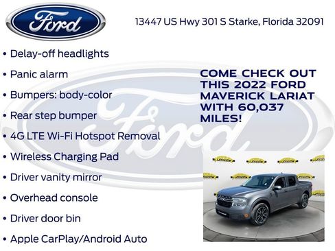 Certified 2022 Ford Maverick Lariat image 30