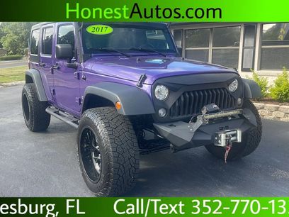 Used 2017 Jeep Wrangler Unlimited Sport w/ Quick Order Package 24S