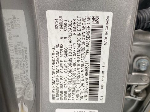 Used 2024 Honda Civic Sport image 29