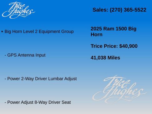Used 2025 RAM 1500 Big Horn AWD/4WD image 7