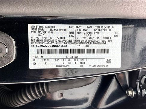 Used 2022 Lincoln Corsair Reserve w/ Equipment Group 201A image 35