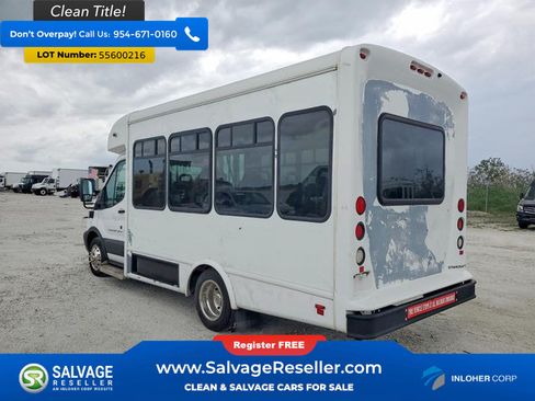 Used 2019 Ford Transit 350 138 DRW w/ Shuttle Bus Prep Package RWD image 3
