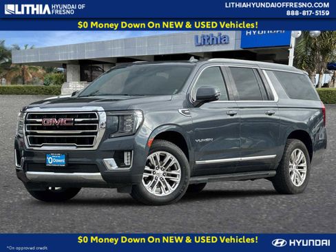 Used 2021 GMC Yukon XL SLT w/ SLT Luxury Plus Package image 1