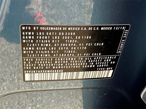 Used 2019 Volkswagen Tiguan SE w/ Panoramic Sunroof Package image 33