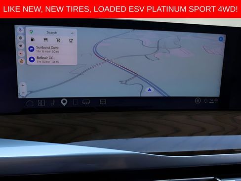 Used 2026 Cadillac Escalade ESV Platinum Sport w/ LPO, Floor Liner Package AWD/4WD image 25