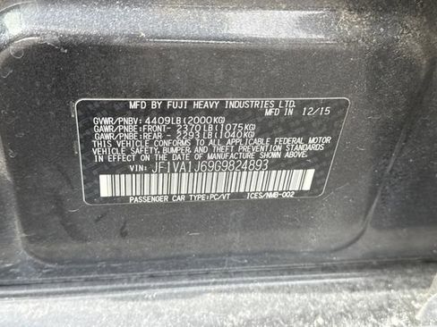 Used 2016 Subaru WRX Limited image 32