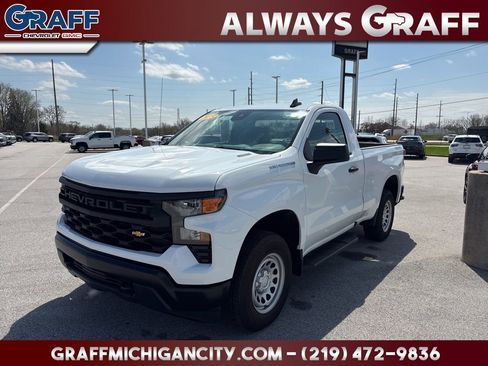 Used 2025 Chevrolet Silverado 1500 W/T w/ WT Value Package image 1