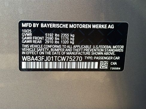 New 2026 BMW 530i w/ Convenience Package image 42