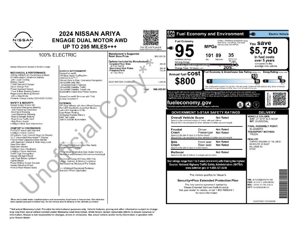 Used 2024 Nissan Ariya AWD image 19
