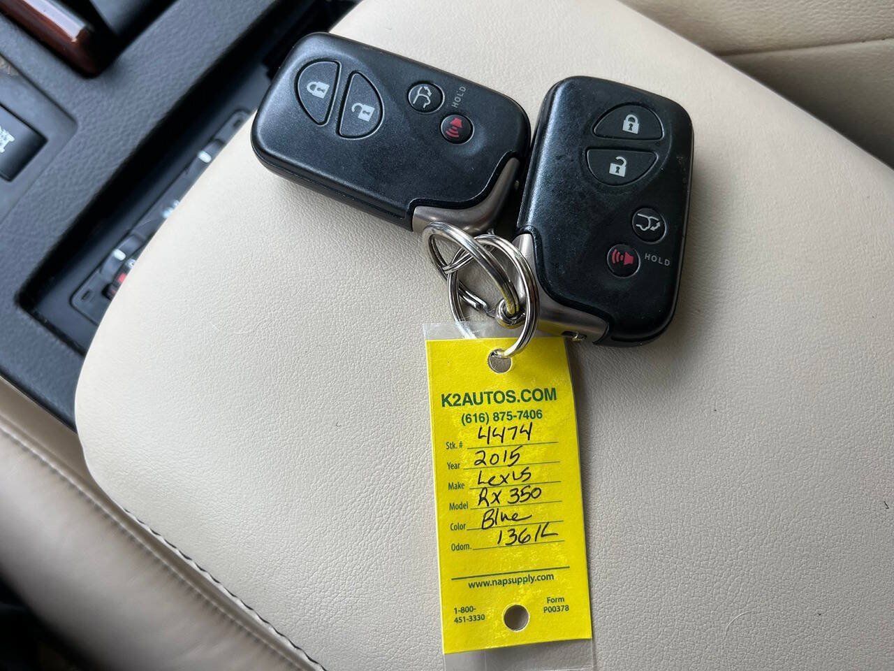 Used 2015 Lexus RX 350 AWD image 14