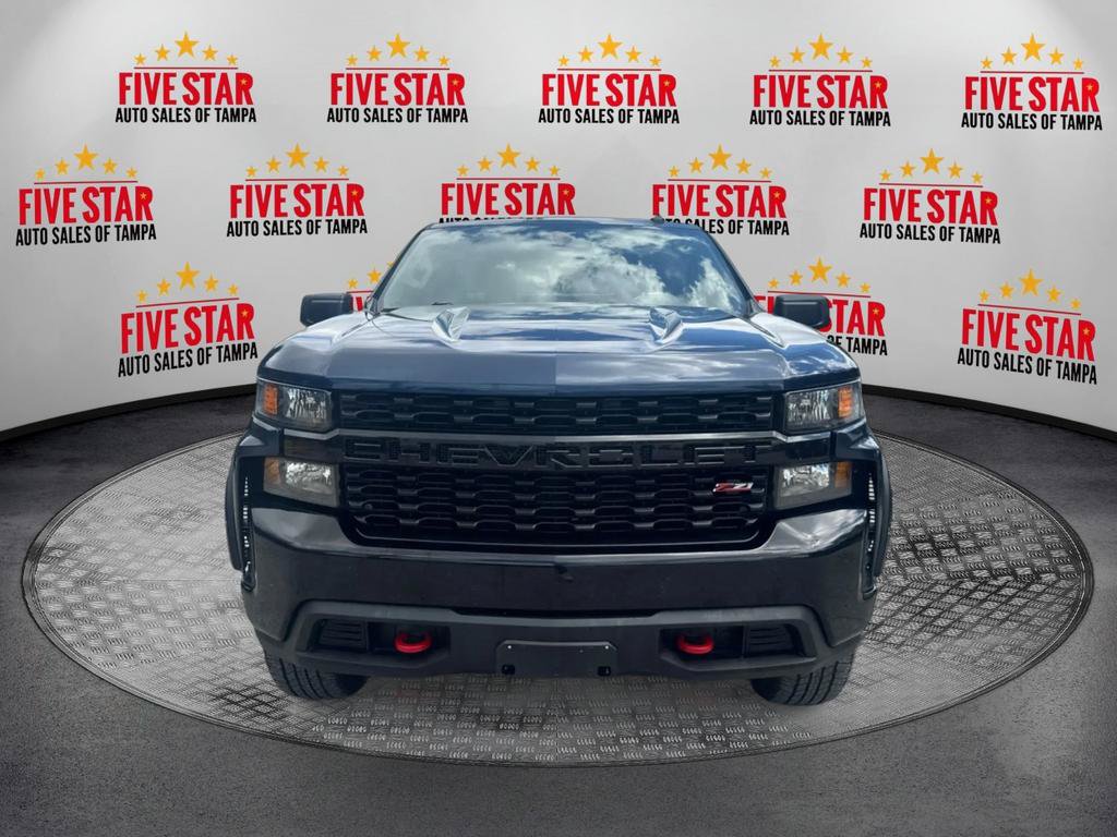 Used 2021 Chevrolet Silverado 1500 Custom Trail Boss w/ LPO, Dark Essentials Package AWD/4WD image 2