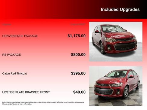 Used 2020 Chevrolet Sonic LT w/ Convenience Package image 6
