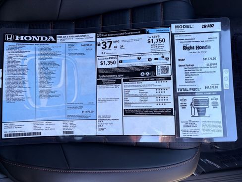 New 2026 Honda CR-V Sport-L image 20