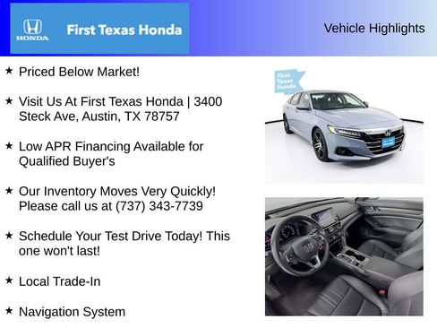 Certified 2021 Honda Accord Touring image 5