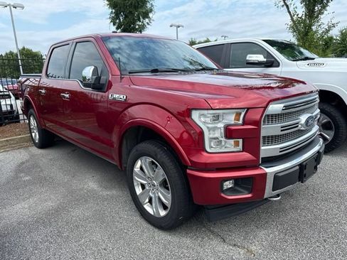 Used 2017 Ford F150 Platinum w/ Trailer Tow Package AWD/4WD image 2